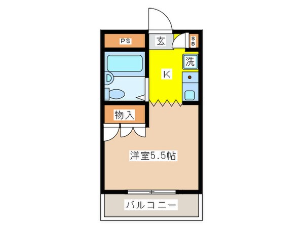 サンモール八王子の物件間取画像